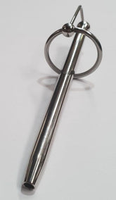 Cracked Steel Princes Wand and Glans Ring - Extreme Pleasure Set Penis Plugs